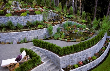 landscape retaining walls