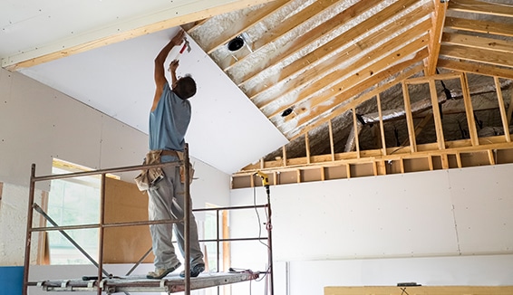 Stipple Ceiling Repair